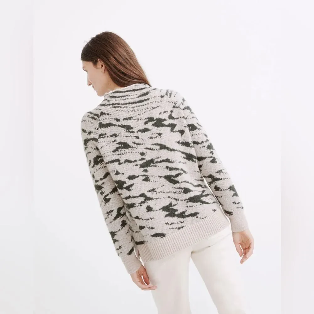 Madewell sweater Thornton mock neck pullover sweater